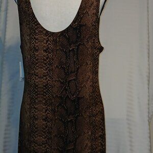 Leopard print dress by Bar 3 sizes large